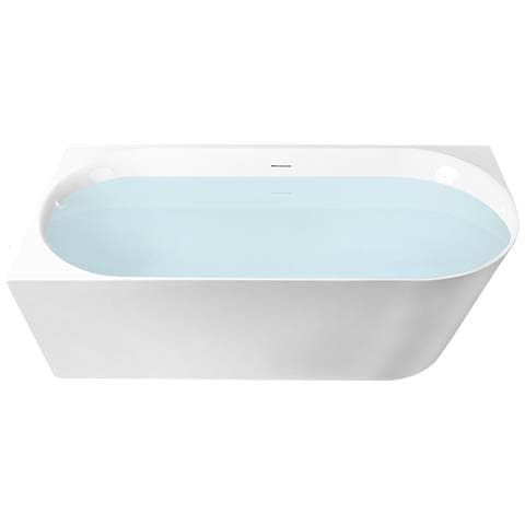 Vasca Da Bagno Angolare Renaca Lato Destro 170 X 79 Cm Bianco - Foto 2