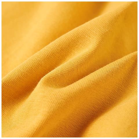 Maglietta per Bambini Maniche Lunghe Ocra Scuro 128 - Foto 7