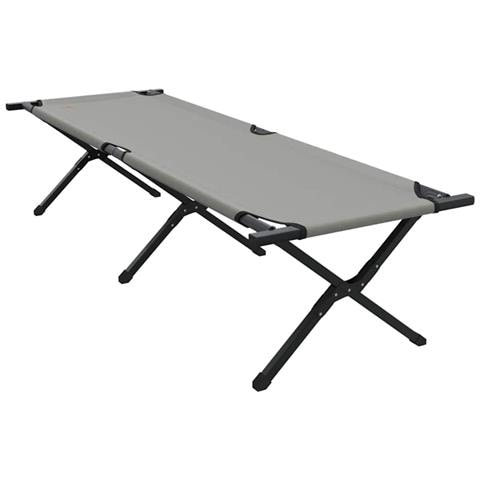 Letto da campeggio pieghevole 2 pcs Grigio Tessuto Oxford - Foto 8