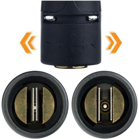 Ugello Regolabile Vario 40° - Filettatura Interna 1/4"" | Pressione Max 5000 Psi, Temperatura Max 100°c | Compatibile Con Lance E Tubazioni 1/4"" - Foto 2