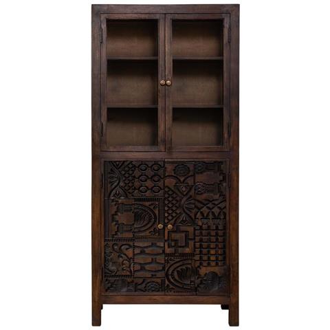 Vetrina In Legno Artigianale 80 X 40 X 180h Cm - Foto 2