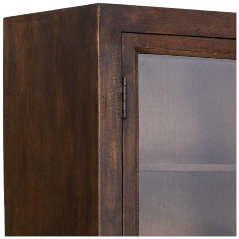 Vetrina In Legno Artigianale 80 X 40 X 180h Cm - Foto 8