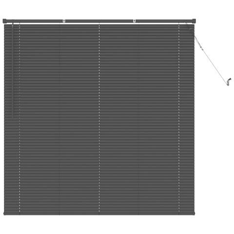 Tenda Veneziana Regolabile Grigio Argento 150 x 130 cm PVC - Foto 1