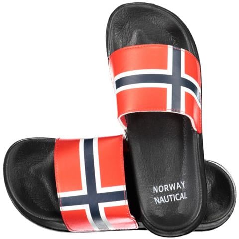 SCARPE NERE DA UOMO CON PANTOFOLE NORVEGIA 1963 - Colore: Nero, Taglia: 41 - Foto 1