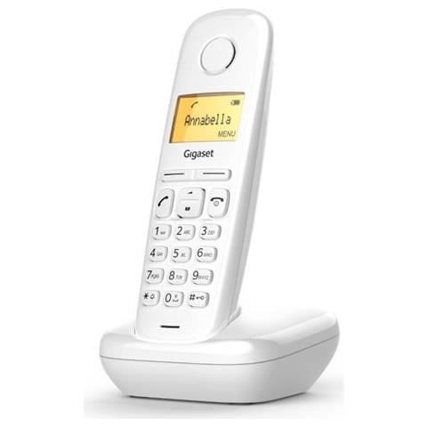A170 Telefono DECT Identificatore di chiamata Bianco - Foto 2