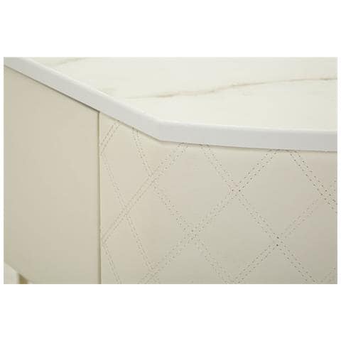 Tavolo Consolle Vkh607-bianco-legno-100x40x75 Cm - Foto 8