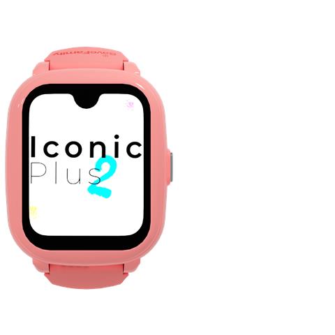 Iconic Plus 2 4,52 cm (1.78") 40 mm Digitale Touch screen 4G Rosa Wi-Fi GPS (satellitare) - Foto 2
