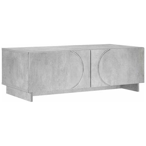 Tavolino da salotto Grigio Cemento 102 x 50,5 x 35 cm - Foto 1
