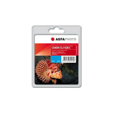 CLI-526C Cartuccia Ink Compatibile Ciano per Canon PIXMA iP4950 MG5150 MX715 - Foto 1