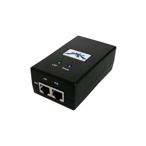 ADATTATORE POE INJECTOR POE-48-24W 48V / 0,5A (24W), cavo alimentazione incluso (EU) - Foto 1