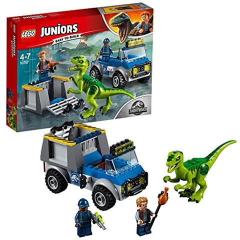 10757 Juniors - Camion per il Soccorso di Velociraptor - Foto 1