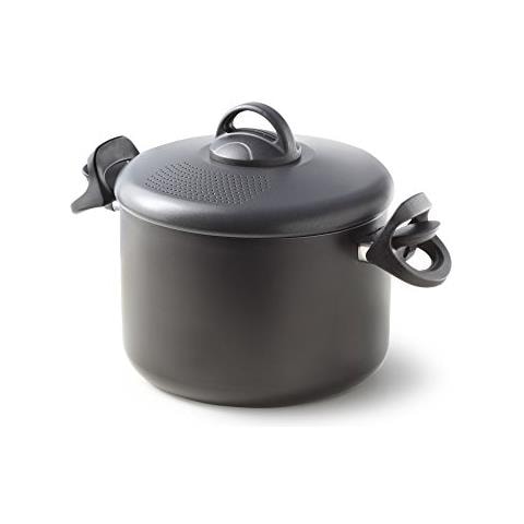 Pentola Scoli Antiaderente Con Coperchio Colapasta 22 Cm Scolapasta Mugnano - Foto 1