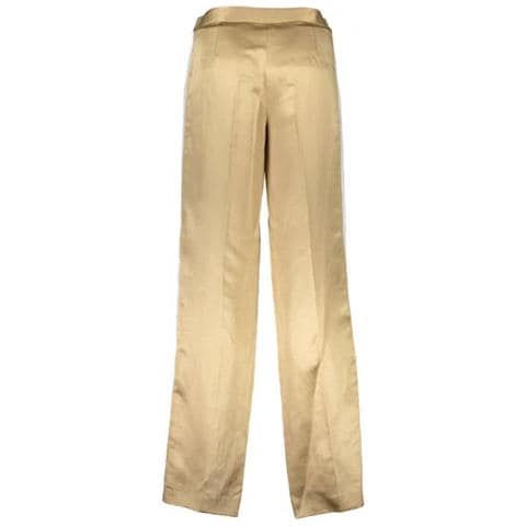 Pantalone Donna Oro - Made In Italy Xs - Foto 2