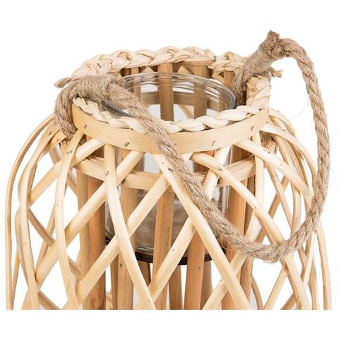 Lanterna Marrone Chiaro 30 Cm Mauritius - Foto 7