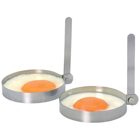 Set 2 Anelli Per Uova In Acciaio Inox - Foto 3