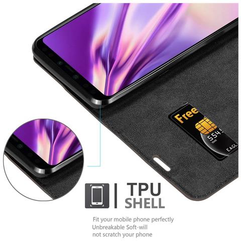 Custodia Compatibile Con Google Pixel 4 Xl In Bruno Caffè - Coperchio Protettiva Con Chiusura Magnetica, Funzione Stand E Tasca Per Le Carte - Foto 2