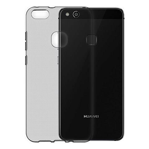 Custodia Compatibile Con Huawei P9 Lite In Nero Trasparente - Coperchio Protettivo In Silicone Tpu Flessibile - Foto 1