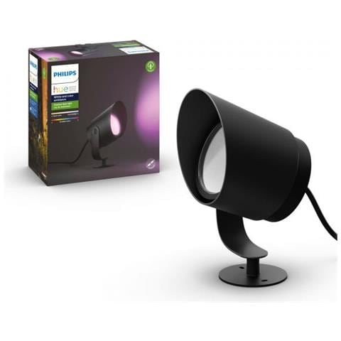 White & Col. Amb. Lily Xl Spot 1 Flg. Schwarz 1050lm Erweiterung - Foto 1