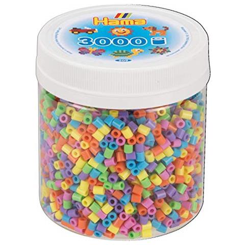 3,000 Beads-pastel 3.000 Perline Midi-mix Pastello, Multicolore, Taglia Unica, 10.209-50 - Foto 1
