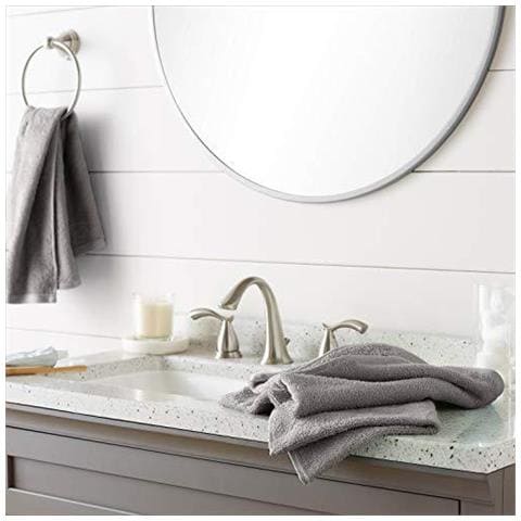 Cotone Salviette - 12-pack Grigio - Foto 2