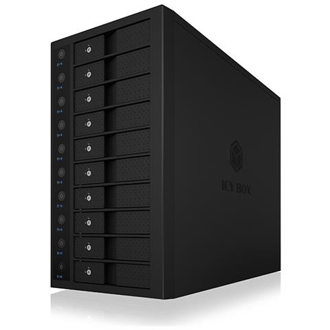 Contenitore di Unità di Archiviazione Box Esterno HDD 3.5" Colore Nero - Foto 2