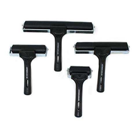 Gomma Inchiostrazione Lino Brayer Roller - 55 Centimetri - Foto 2