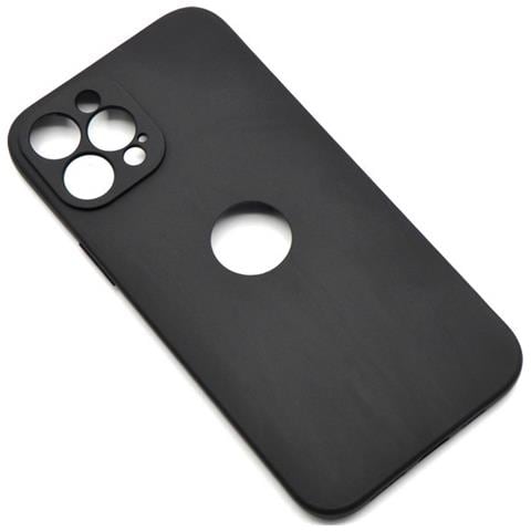 Custodia Tpu Silicone Cover Soft-case Per Apple Iphone 12 Pro Max Black - Foto 1