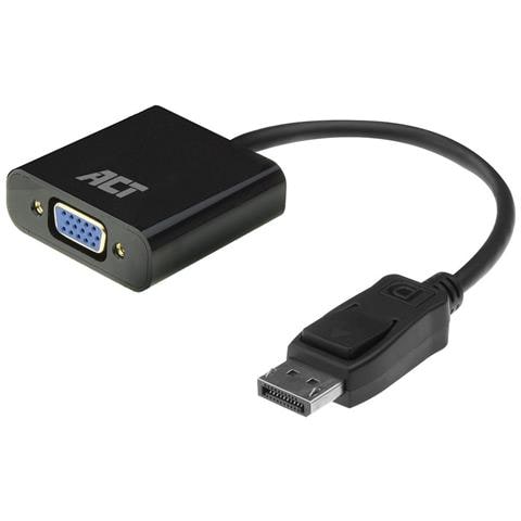 AC7515 cavo e adattatore video 0,15 m DisplayPort VGA (D-Sub) Nero - Foto 1
