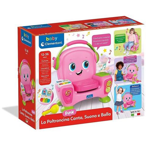 Prime Attivit Clementoni 17755 Baby Poltroncina Suona Canta Girl - Foto 2