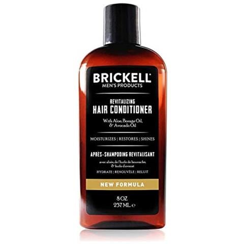 Brickell Balsamo Rivitalizzante Per Capelli Da Uomo, Balsamo Nutriente Naturale E Biologico, Ripristina Lucentezza E Idratazione, 8 Once, Profumato, Nuova Formula - Foto 1