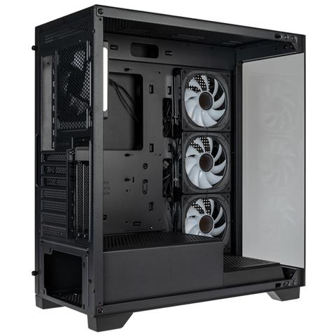 Case Unity Peak ARGB ATX, micro ATX, Mini-ITX 3 Porte USB 3.2 Colore Nero (Finestrato) - Foto 10