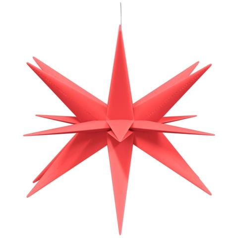 Luci Di Natale Con Led 3 Pz Pieghevoli Rosse 57 Cm - Foto 2