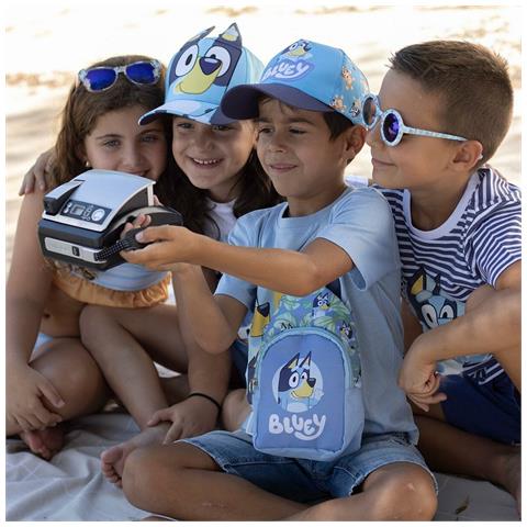 Zaino Per Bambini Borsa A Tracolla Azzurro 13 X 23 X 7 Cm - Foto 4