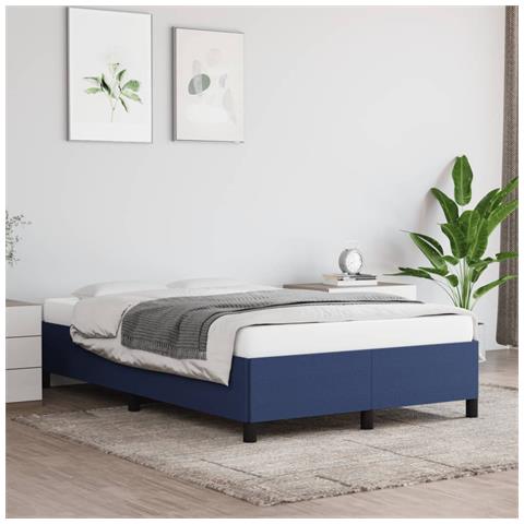 Giroletto senza Materasso Blu 120x190 cm in Tessuto - Foto 3