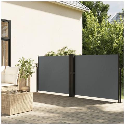 Tenda da Sole Laterale Retrattile Antracite 120x1200 cm - Foto 2