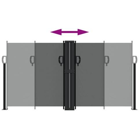 Tenda da Sole Laterale Retrattile Antracite 120x1200 cm - Foto 10