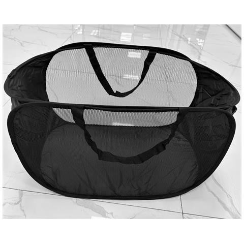 Cesto Portabiancheria Pieghevole Con Manici Black - Foto 6