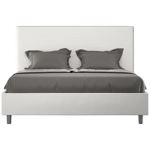 Letto Focus 170x210 Rete E Contenitore Bianco - Foto 1