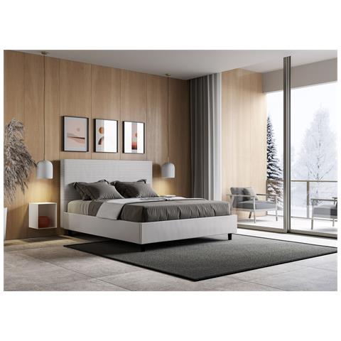 Letto Focus 170x210 Rete E Contenitore Bianco - Foto 2