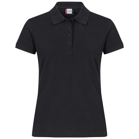 Heavy Premium Polo Ladies Nero S - Foto 1