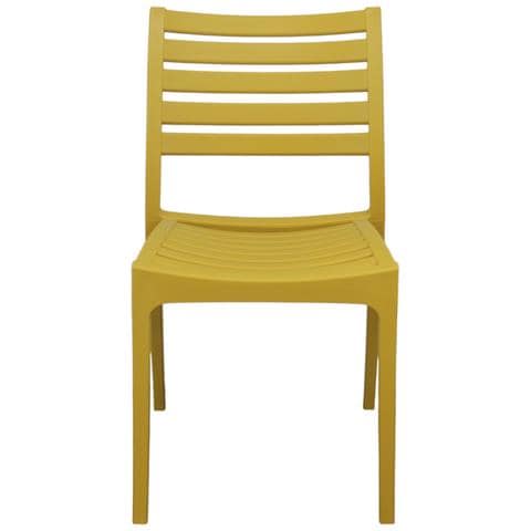 Zule - Set 6 Sedie Polipropilene Impilabile - Foto 2