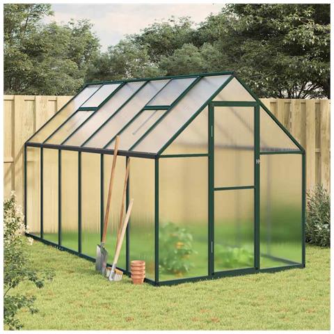 Telaio Serra con Base Verde 334x169x195 cm in Alluminio - Foto 2