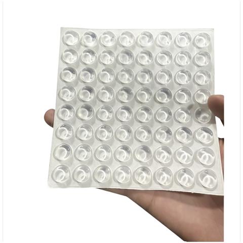 Adesivi Trasparenti Cilindrici 12x4mm Per Tastiera, Protezione Unghie E Tasti - 64 Pezzi - Foto 2