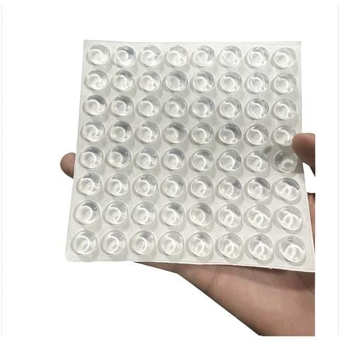 Adesivi Trasparenti Cilindrici 12x4mm Per Tastiera, Protezione Unghie E Tasti - 64 Pezzi - Foto 1
