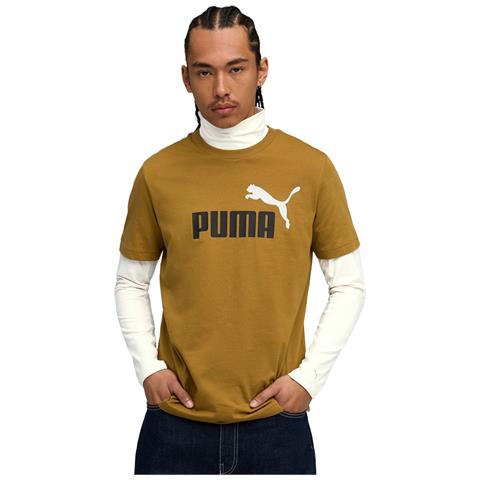 Ess 2 Color No. 1 Logo Tee 68470869, Unisex, Giallo, Xl - Foto 1