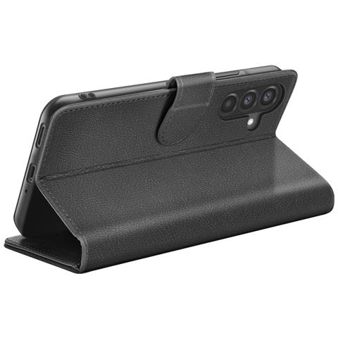 Custodia A Portafoglio Per Samsung A17 Con Supporto E Linguetta Magnetica, Nero - Foto 2