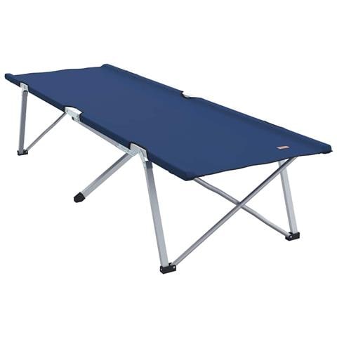 Letto da campeggio pieghevole Blu 62 x 194 x 42 cm - Foto 1