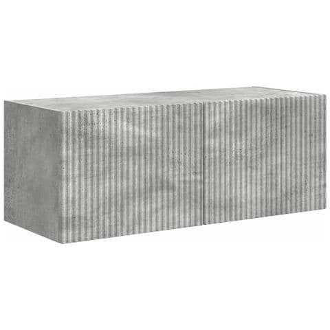 Mobile TV da parete Calcestruzzo 60 x 31 x 29.5 cm - Foto 1