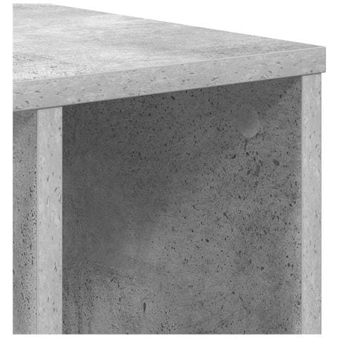 Tavolino 2 pcs Grigio cemento 37 x 32 x 40 cm Legno multistrato - Foto 9
