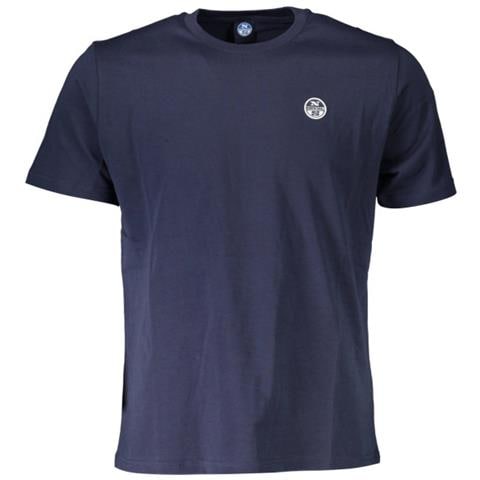 MAGLIETTA MASCHILE A MANICHE CORTE BLU - Colore: Blu, Taglia: L - Foto 1